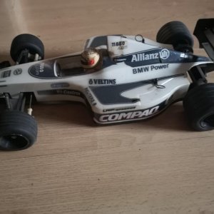 Tamiya Formel 1
Komplett Kugelgelagert, Tuningmotor.